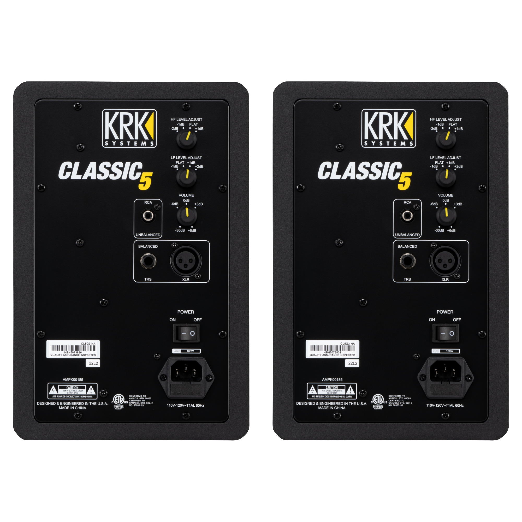 Classic 5 Powered Studio Monitor Pack – krkmusic