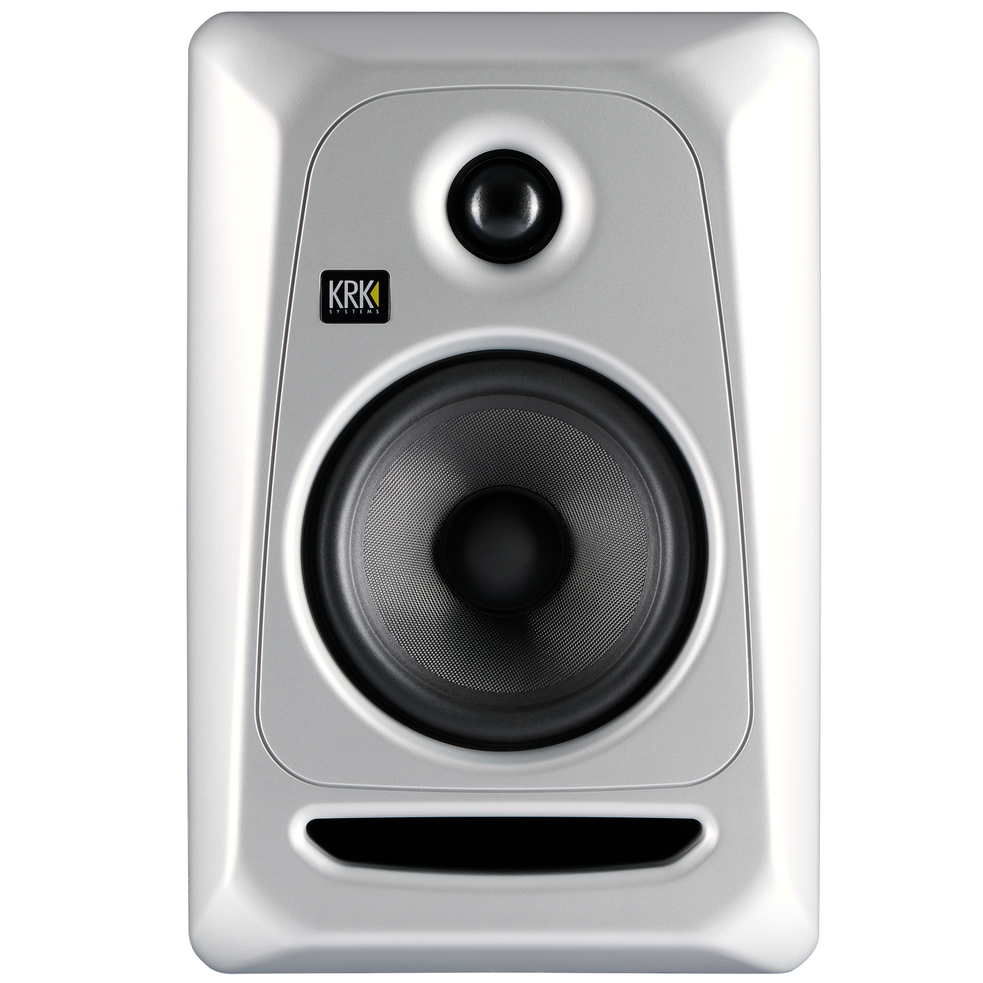 Classic 5 Powered Studio Monitor - Silver Black - Front