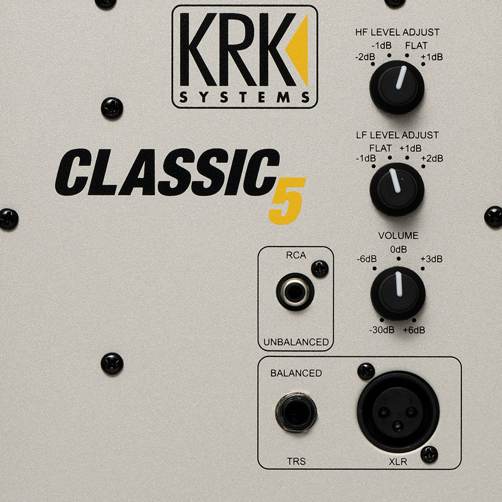 KRK Classic 5 Feature 2 - Back View